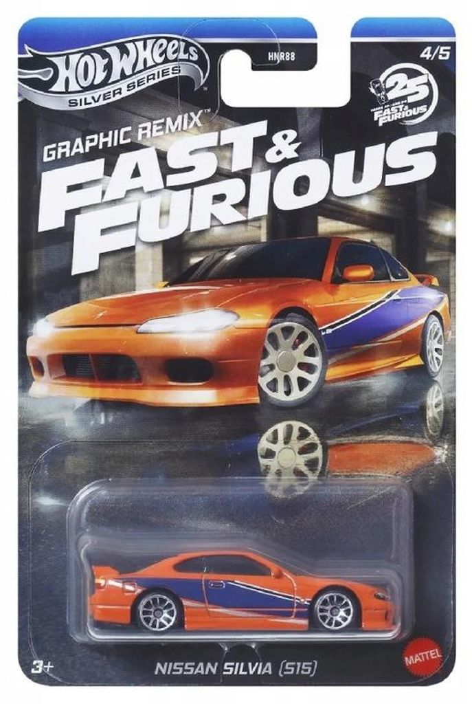 Hot Wheels Fast & Furious JBY48, Auto, 3 rok/roky, Kov, Obrázek produktu 