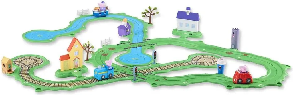 Circuit Peppa Pig Whizz Around Peppos - Jeu de Course Rapide et Amusant - 5