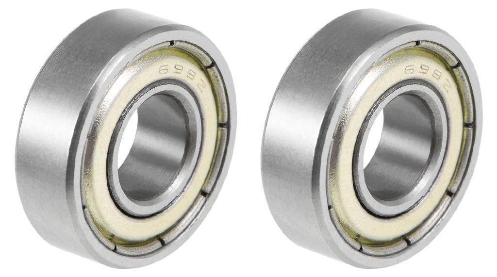 2Stk. 698ZZ Rillenkugellager Z2 doppelt geschirmt Kohlenstoffstahl 8mm X 19mm X 6mm