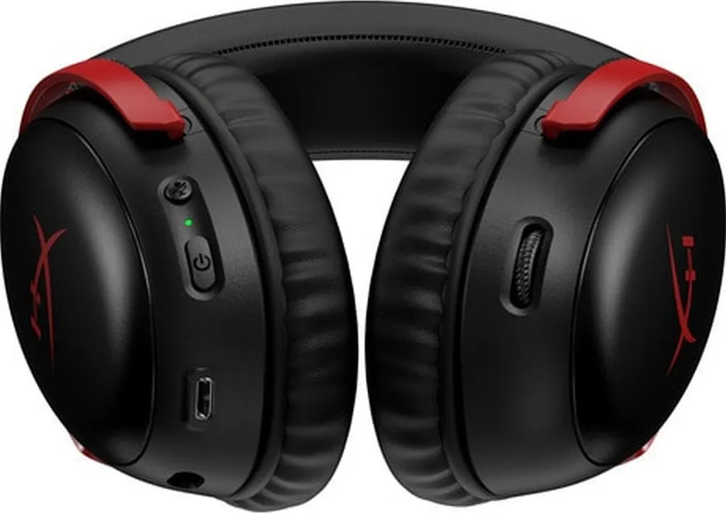 Micro-Casque Gamer sans fil HyperX Cloud III Wireless Noir/Rouge PS5 PC