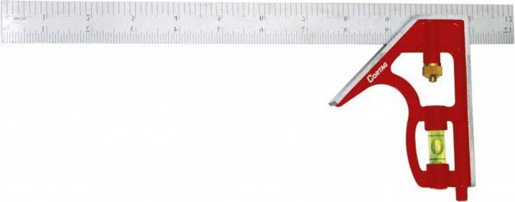 Cortag 12 ́ ́ 300 Mm Geodreieck Silber Silber One Size