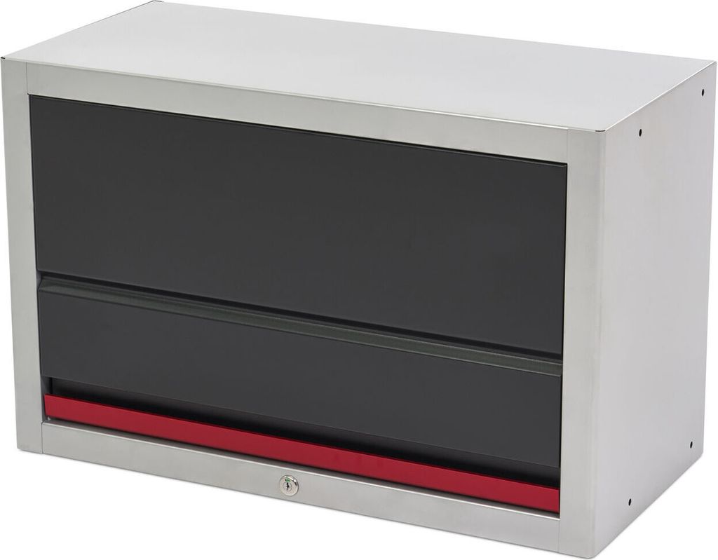 HBM Deluxe Professional Aufsatzschrank mit Gasfedern für Werkstattausrüstung