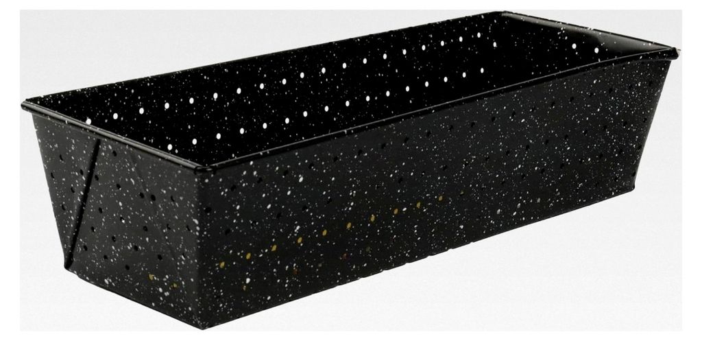 Rechteckige Kastenform - 31 x 11,5 cm - Antihaftbeschichtete Brotbackform - Brotform aus Kohlenstoffstahl - Hoher Rand