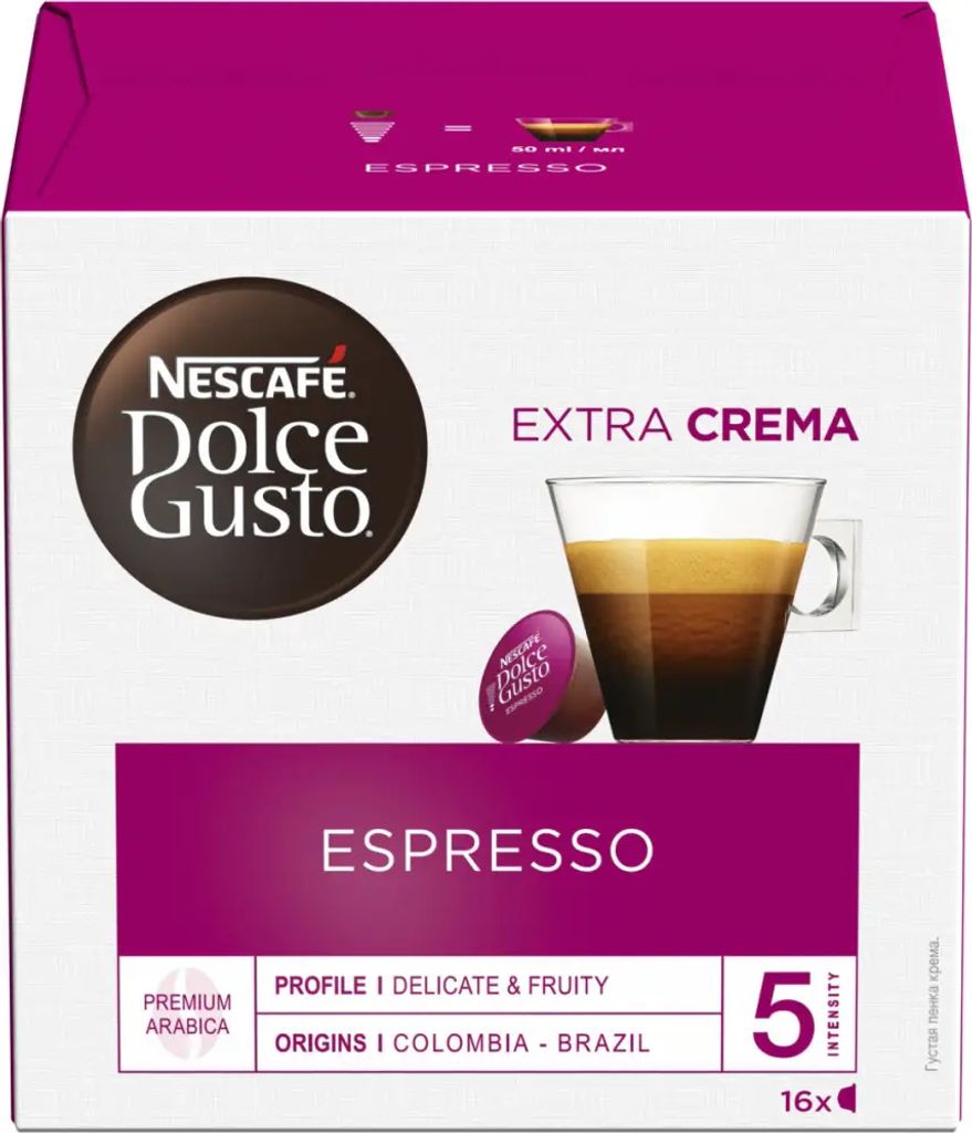 Kaffeekapseln NESCAFE Dolce Gusto Espresso 16 Getrnke