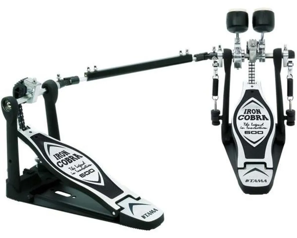 Double Pédale de Grosse Caisse Tama Iron Cobra HP600DTW Double Chaîne