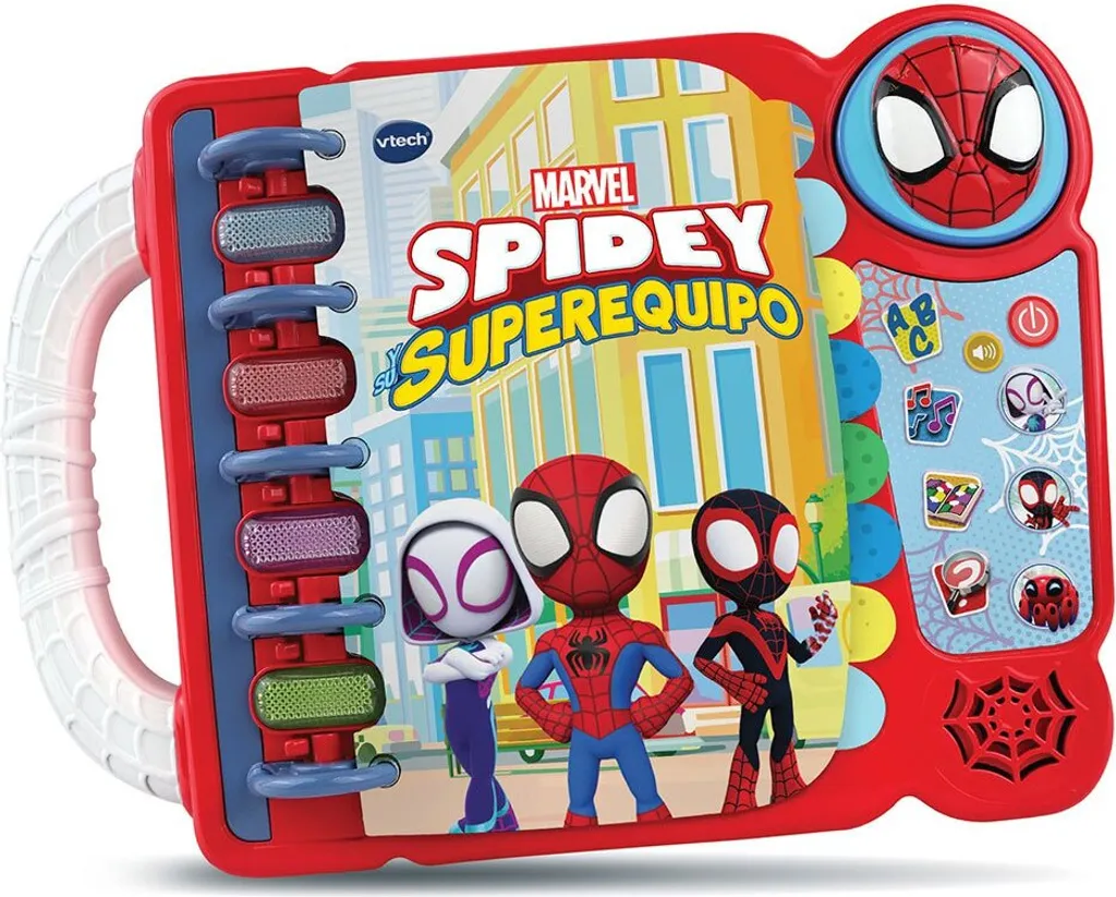 Livre Éducatif Électronique Spidey VTech pour Apprendre à Lire en S'amusant