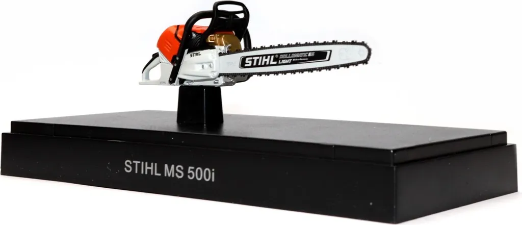 Tronçonneuse Stihl MS 500i miniature 1:10 finitions haute précision