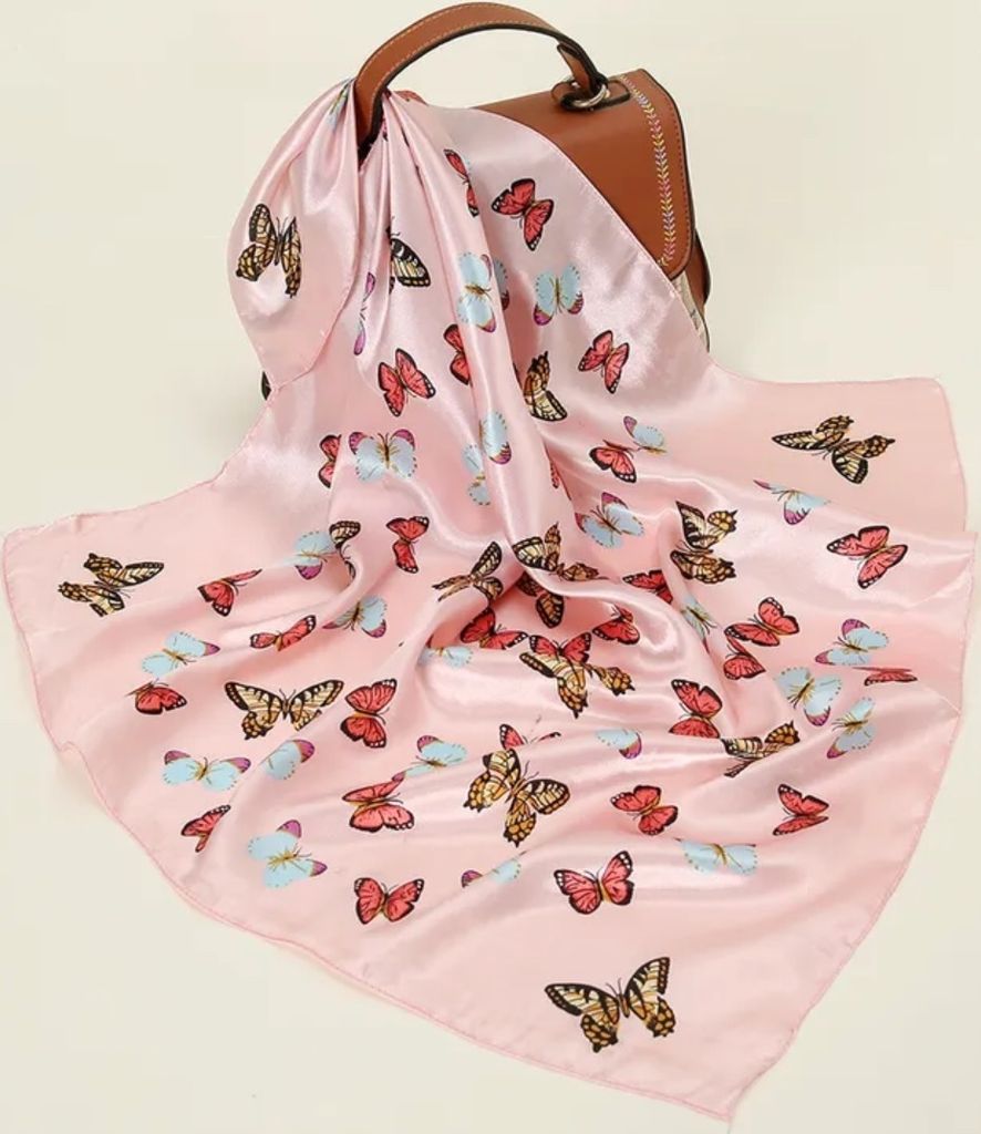 Halstuch Butterfly in Roségold – Stilvolles Accessoire für jeden Anlass KP33850