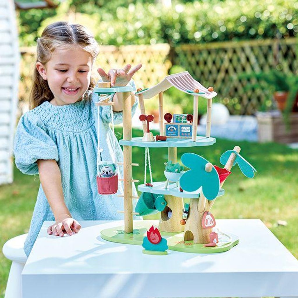 Green Planet Explorers Baumhaus Spielset - Kiki's Treehouse Headquarters - pädagogisches Spielzeug