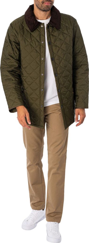 Barbour Steppjacke Liddesdale, Grün M Produktbild 8