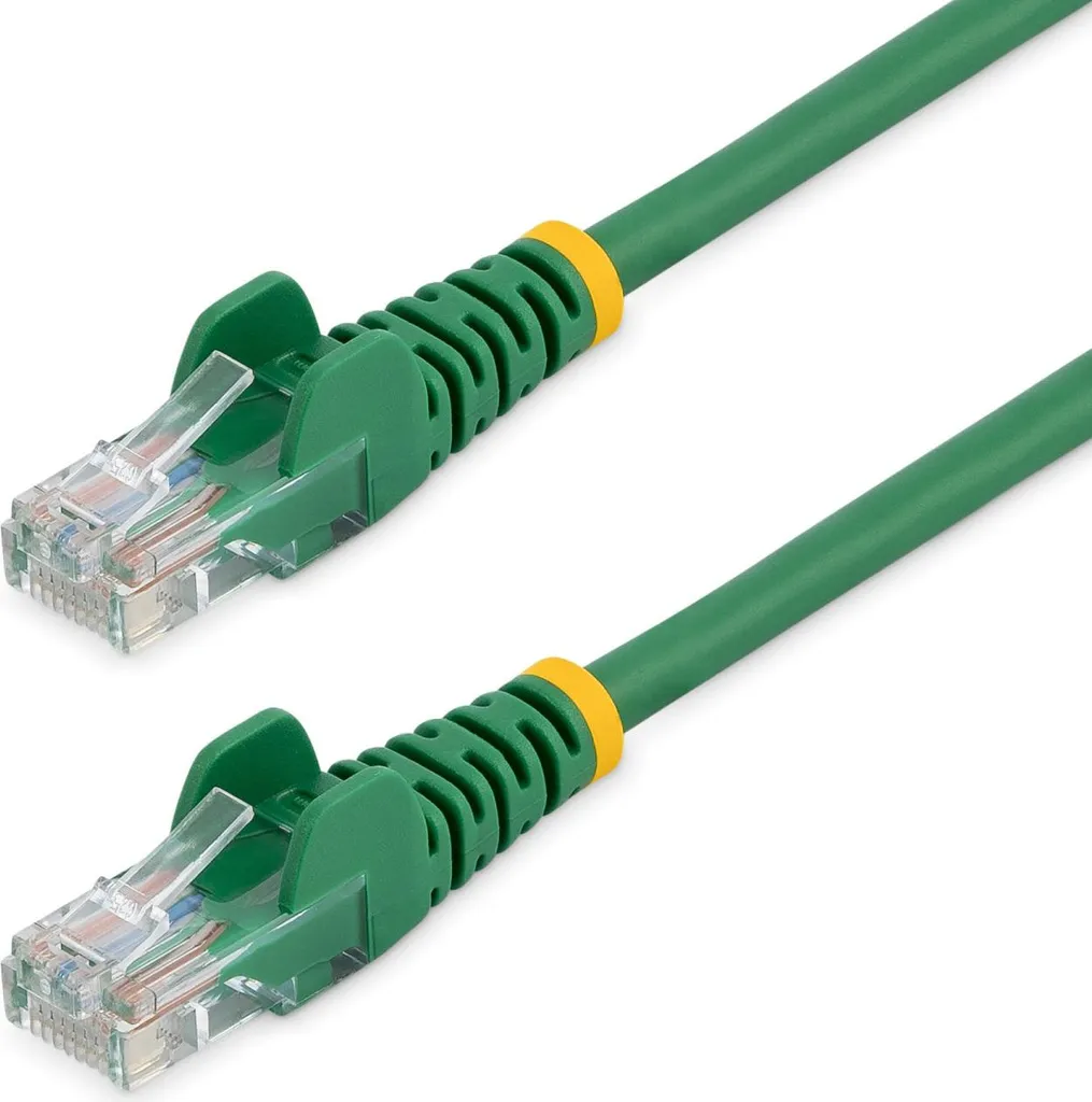 Cavo Ethernet Cat5e StarTech.com 50cm Verde Snagless | Networking Professionale