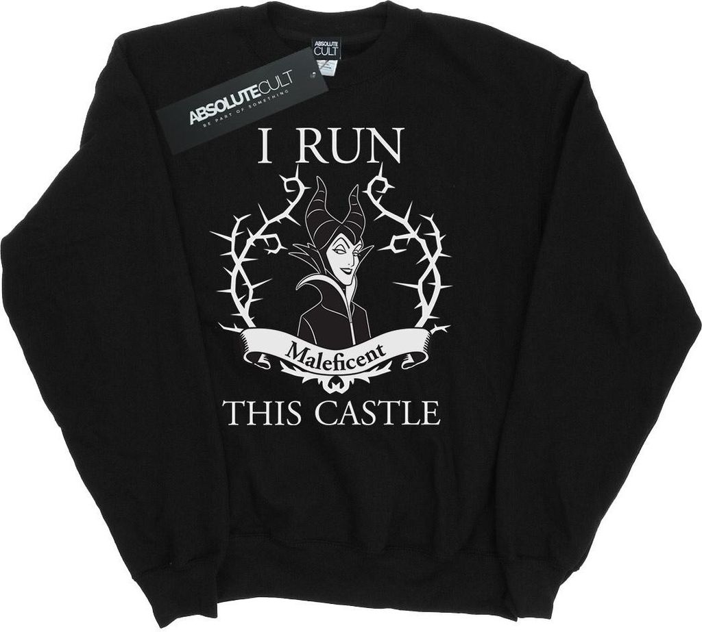 Disney - "I Run This" Sweatshirt für Damen BI12329 (L) (Schwarz)