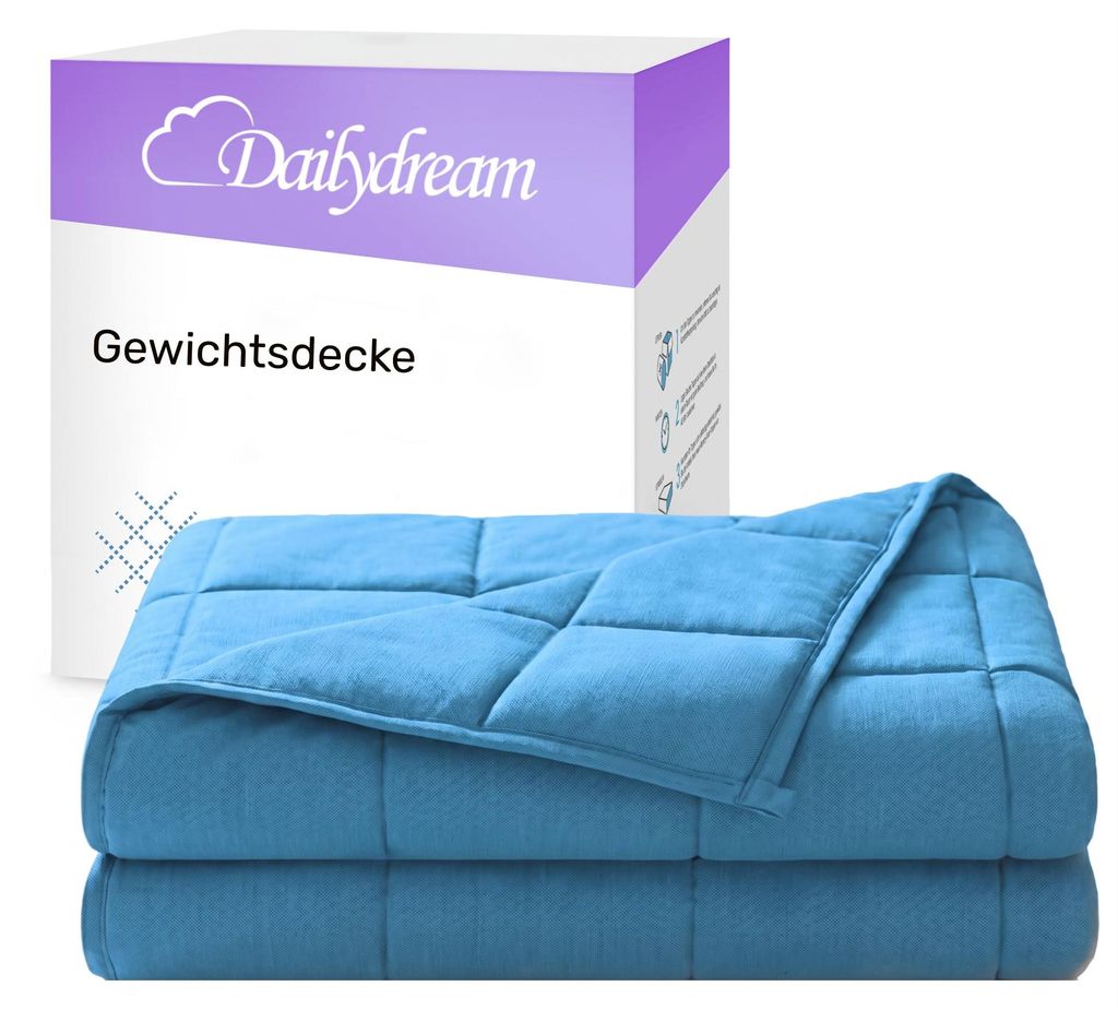 Coperta ponderata per adulti in cotone al 100%, edizione Immagine del prodotto 