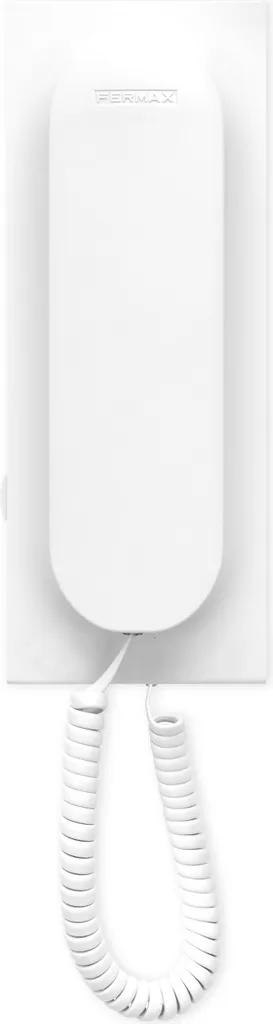 Combiné audio VEO DUOX PLUS FERMAX 3444 blanc avec touche magnétique