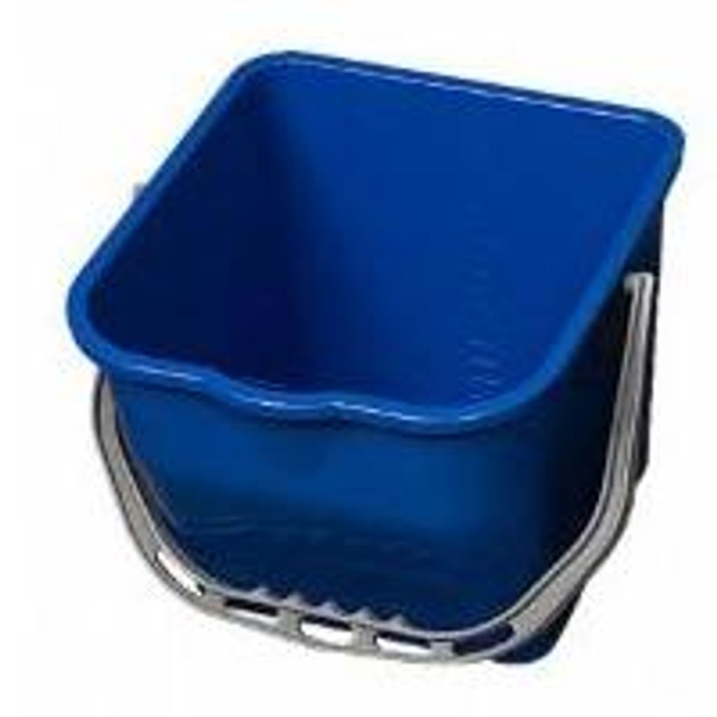 Wisch-Star Kunststoffeimer Putzeimer 17 l rechteckig blau