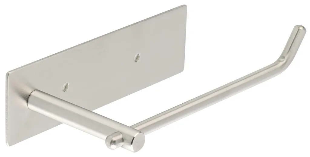 Support papier toilette sans perçage en inox 304 nickel 17 cm