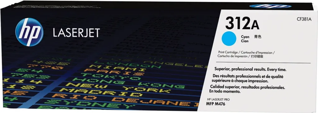HP CF381A Cyan : Imprimez vos Documents Professionnels avec Précision