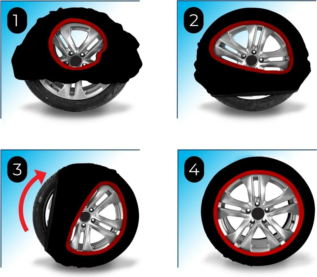 Maranello Calze da Neve 33X12.5 R15 Super X 3D Omologate Taglia 3XL - 9