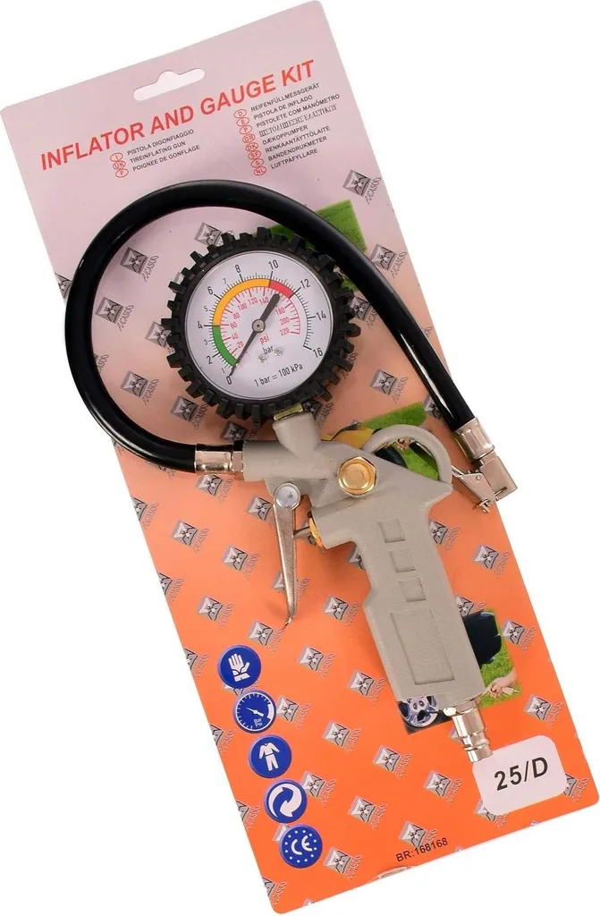 Gonfleur de pneu professionnel avec manomètre Ctg-17 pour compresseur - 2