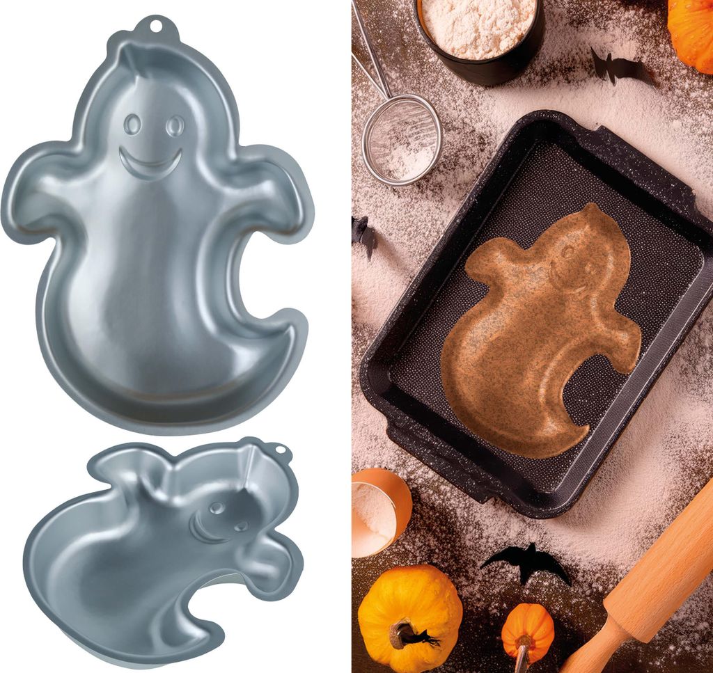 Gespenst Halloween Kuchenform Party Backen Gespenster Motiv Produktbild 