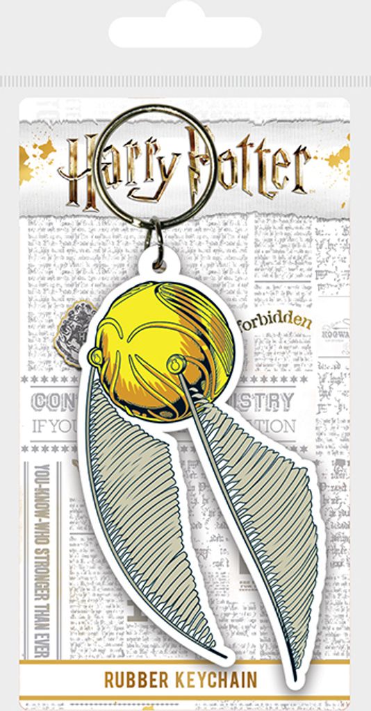 Pyramid International Harry Potter Gummi-Schlüsselanhänger Snitch 6 cm RK38454