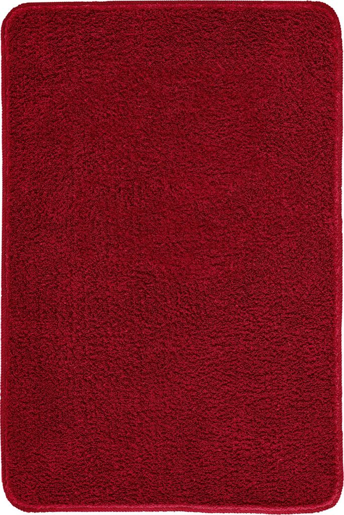 Kleine Wolke Badteppich MARCO Granat 70 x 120 cm