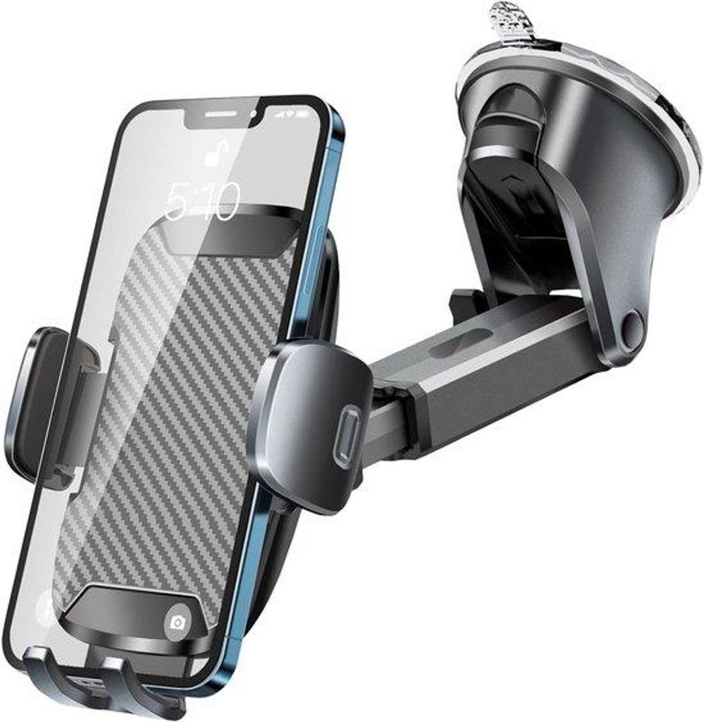 Famanu Halter für mobile Telefone, starke Saugnapf-Technologie, 360 Grad Rotation, universell für iPhone 15 Pro Max/14 Pro Max
