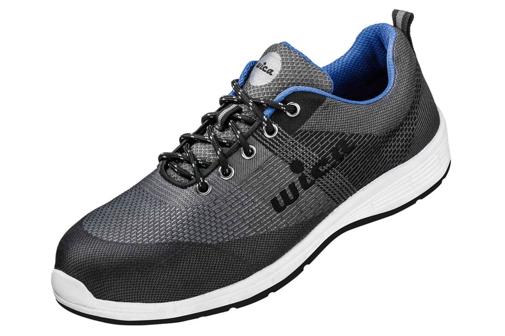 Wica S1P *ODIEL* HALBSCHUHE Arbeitsschuhe in Übergrößen Grau 31554 große Unisexschuhe, Größe:44
