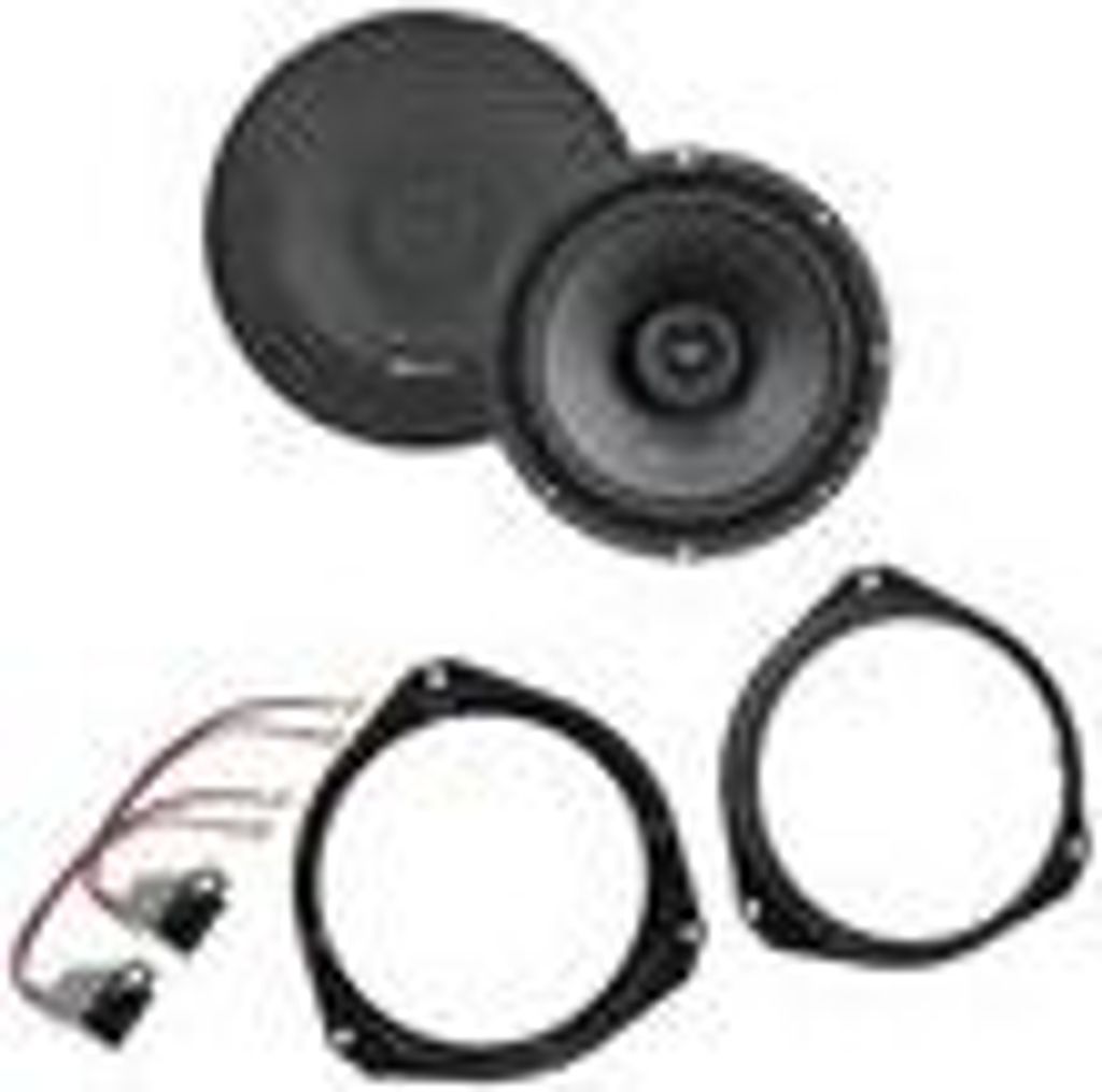 MB QUART QX165 2-Wege Koax Lautsprecher Einbauset für Alfa Romeo Mito Giulietta