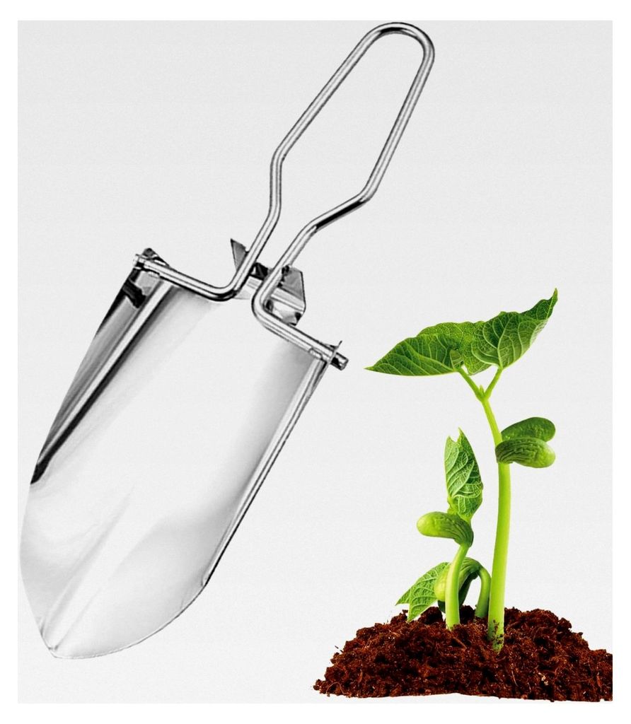 Gartenkelle - Ergonomisches Werkzeug aus Edelstahl - Handkelle für den Garten | Zum Umpflanzen, Graben und Boden Vorbereiten
