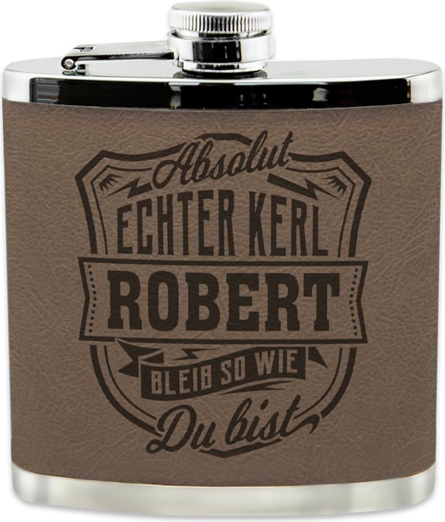 Echter Kerl Flachmann Robert
