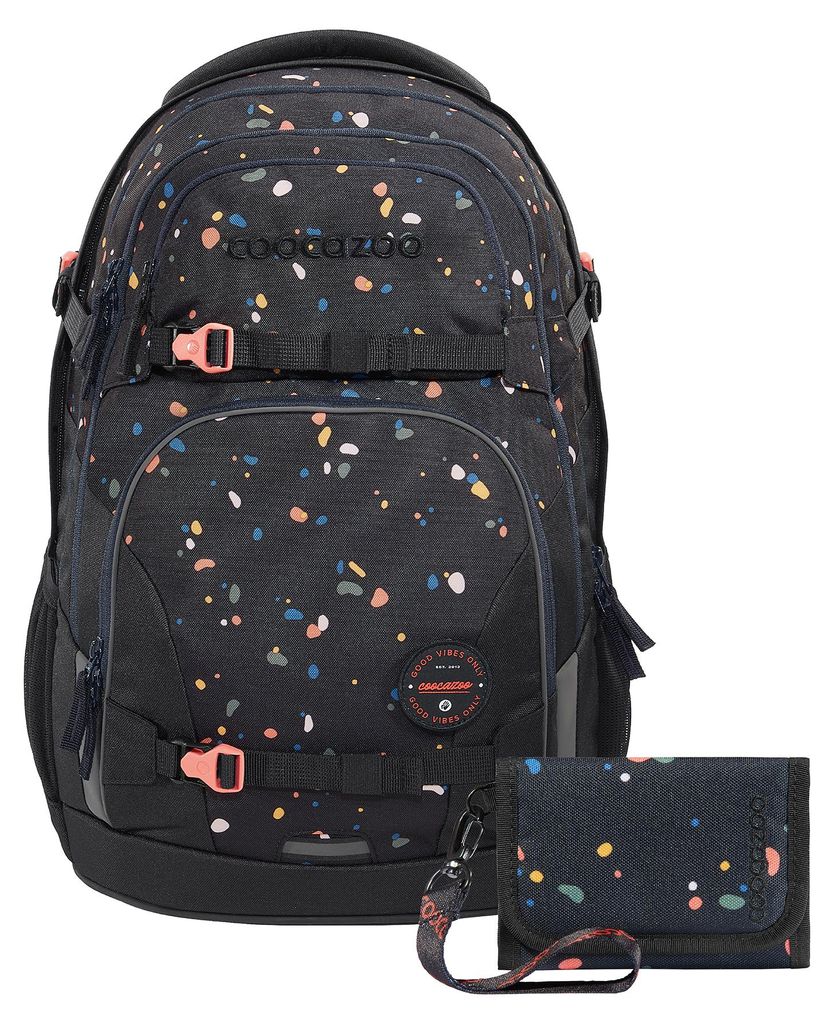 coocazoo Schulrucksack-Set PORTER „Sprinkled Candy“, Produktbild 