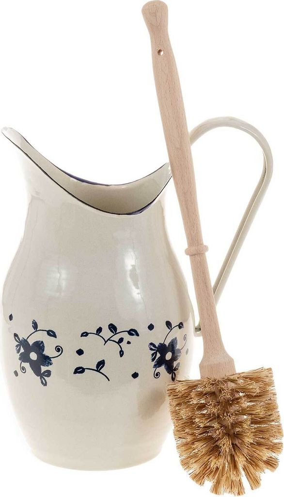 SIDCO Nostalgie WC Garnitur Bürstengarnitur Retro Kanne Produktbild 