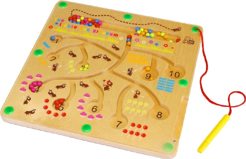 EDUPLAY 120214 Magnetspiel Ameisen quadratisch, bunt