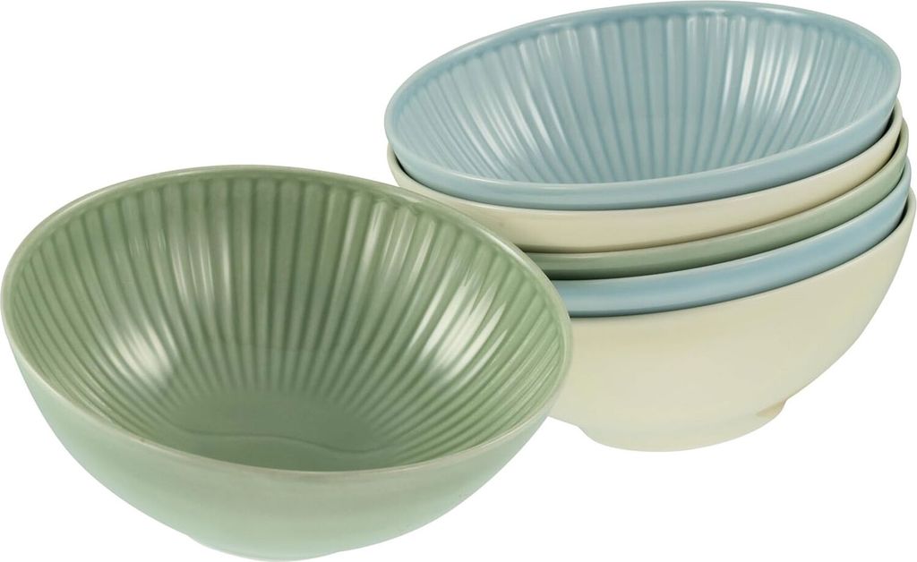 CreaTable, 24037, Valencia Pastel, viacúčelové misky, 6 ks, Obrázok produktu 