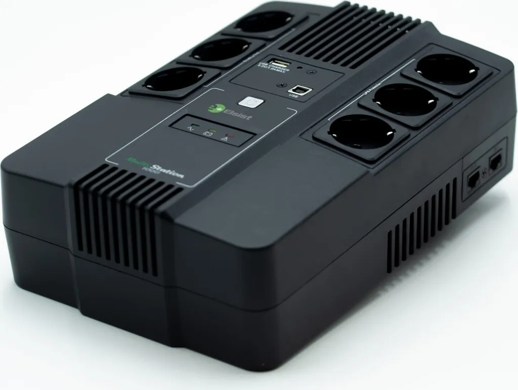 Elsist Multistation 1000 UPS onduleur line-interactive 600W 6 prises