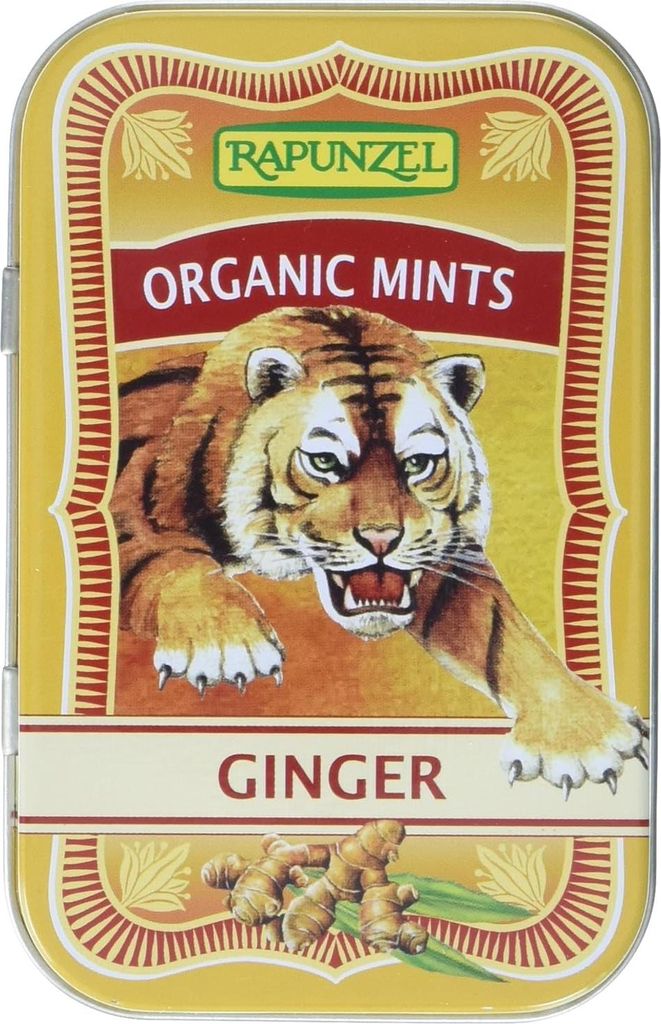 Rapunzel Organic Mints Ginger HIH (6x50g)