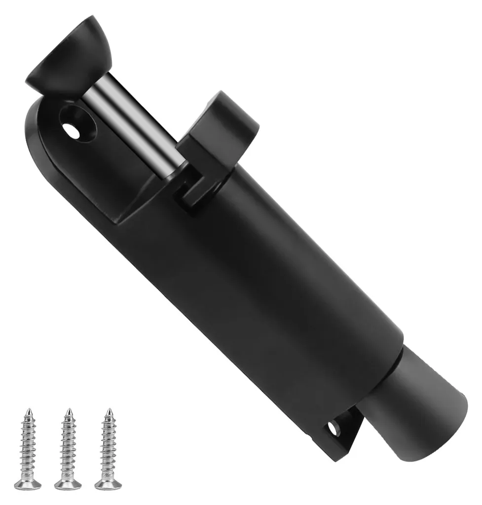 Butée de porte anti-claquement avec pédale pour sols fragiles