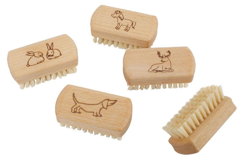 Redecker Kindernagelbürste, vers Tiermotive sort.