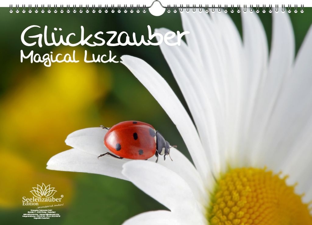Glückszauber DIN A3 - Immerwährender Kalender Lavendel - Seelenzauber