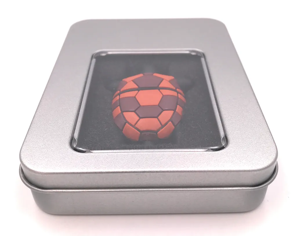 Clé USB 128 Go USB 3.0 Onwomania en forme de tortue brune avec boîte - 3