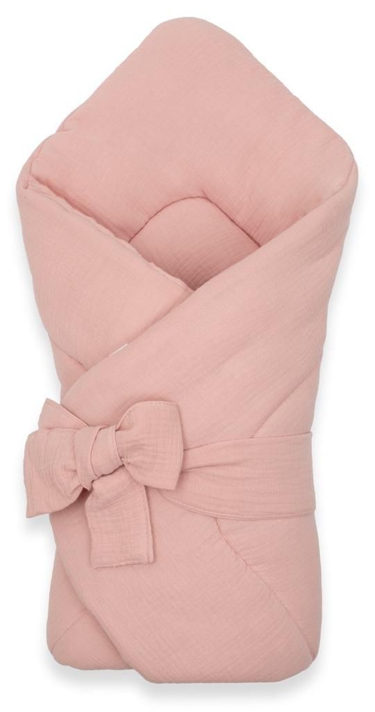 Mulltuch zum Schnüren New Baby altrosa