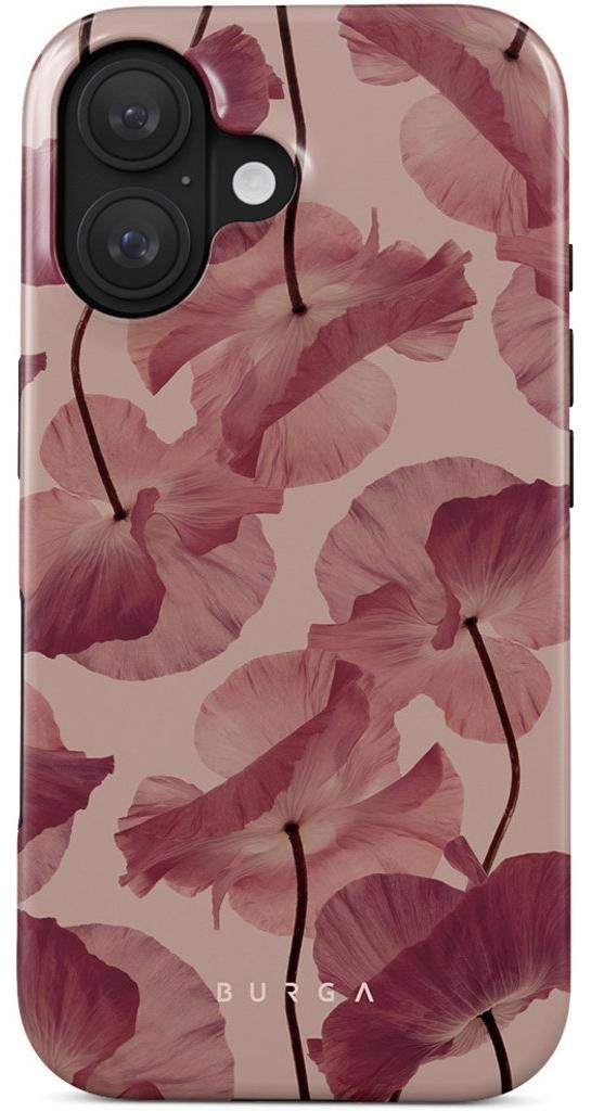 BURGA Tender Kiss, Cover, Apple, iPhone 16, 15,5 cm (6.1"), Rose, Pink