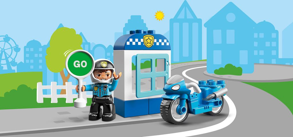Lego Polizeimotorrad Obrázok produktu 