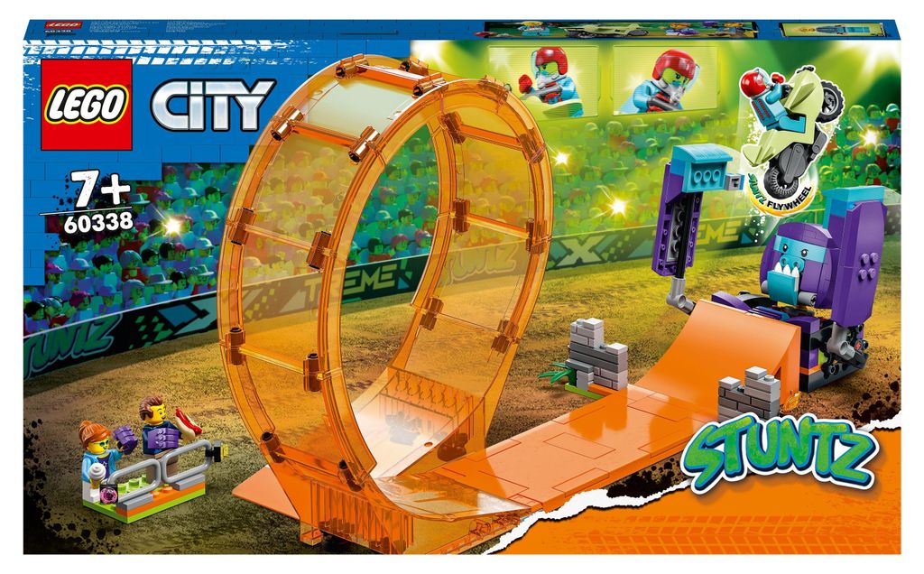 LEGO 60338 City Stuntz Schimpansen-Stuntlooping mit Rampe, Produktbild 