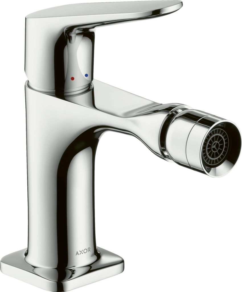 hansgrohe Einhebel-Bidetmischer AXOR CITTERIO M DN 15, mit Zugstangen-Ablaufgarnitur 1 1/4" chrom