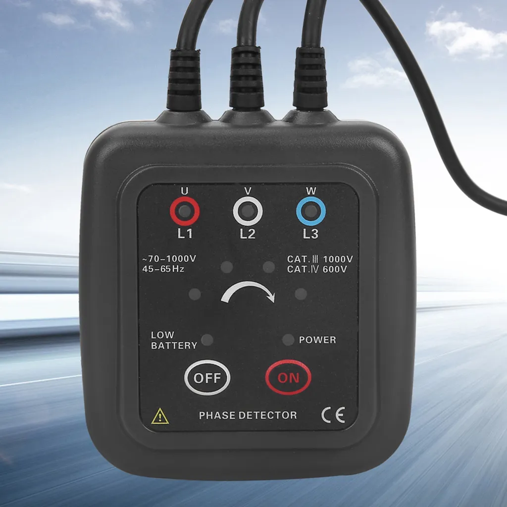 Détecteur de Séquence de Phase à Induction Magnétique AC 70-1000V