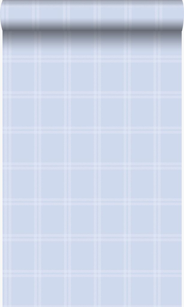 Origin Wallcoverings Tapete Karomuster Hellblau 53 cm x 10.05 m