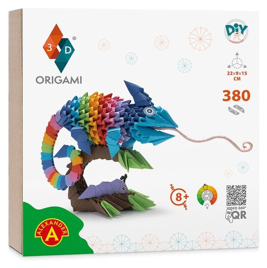 Origami 3D Camaleonte 28478 Immagine del prodotto 