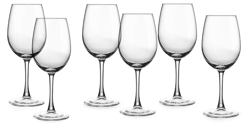 Echtwerk EW-TG-2891-CB Weißwein-Gläser 6er Set ca. 370 ml, Produktbild 